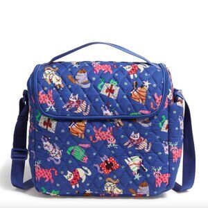 Vera Bradley Crossbody Lunch Bag in Catnip Christmas NWT